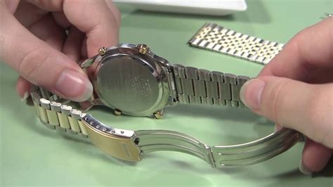 how to change omega watch band